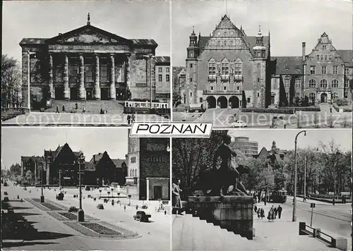Poznan Posen Oper Collegium Minus Kat. Poznan