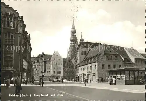 Zwickau Sachsen Markt Dom Kat. Zwickau