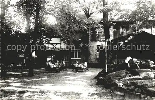 Pfaffenstein Koenigstein Saechsische Schweiz Restaurant Fels Kat. Koenigstein Saechsische Schweiz