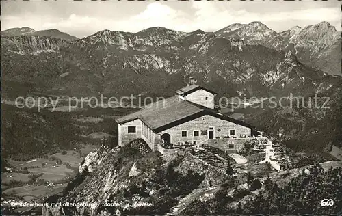 Zwiesel Niederbayern Kehlsteinhaus mit Lattengebirge Kat. Zwiesel