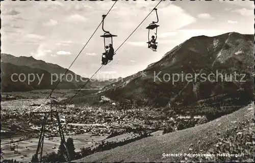 Garmisch Partenkirchen mit Hausberglift Kat. Garmisch Partenkirchen