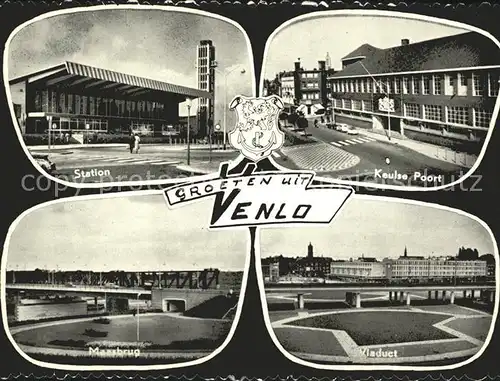 Venlo Station Viaduct Keulse Poort Kat. Venlo