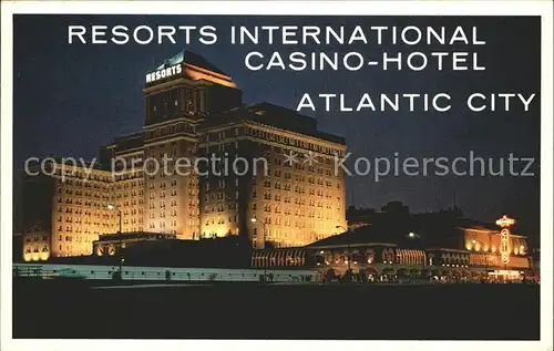 Atlantic City New Jersey Casino Hotels Kat. Atlantic City