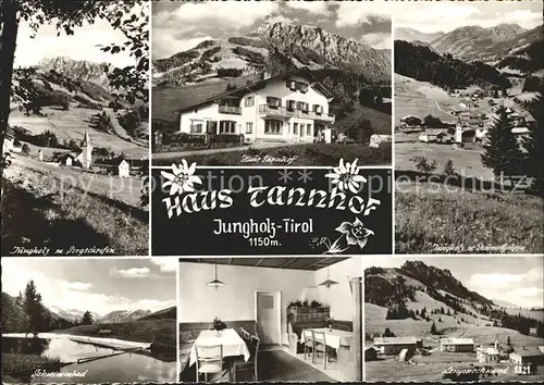 Jungholz Tirol Haus Tannhof Kat. Jungholz