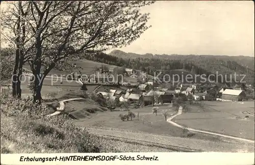 Hinterhermsdorf  Kat. Sebnitz