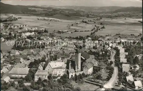 Steinau Strasse Fliegeraufnahme Kat. Steinau an der Strasse