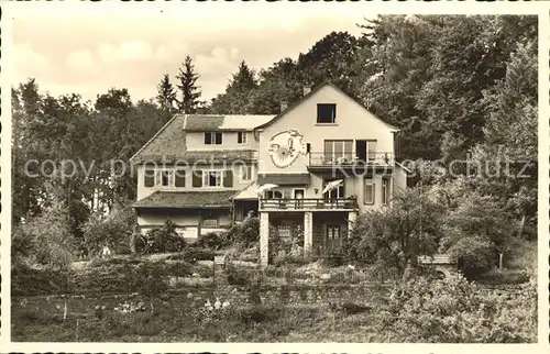 Lindenfels Odenwald Haus Luginsland Kat. Lindenfels