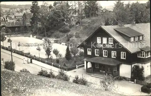 Schmiedefeld Rennsteig Film Buehne am Georg Schumann Platz Kat. Schmiedefeld Rennsteig