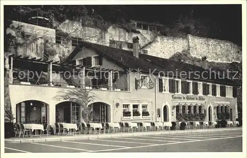 Montreux VD Taverne du Chateau de Chillon Kat. Montreux