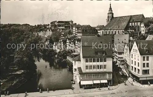 Tuebingen Schloss mit Stiftskirche Kat. Tuebingen