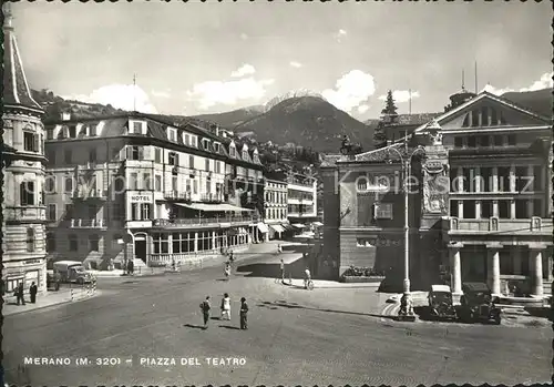 Merano Suedtirol Piazza del Teatro Kat. Merano