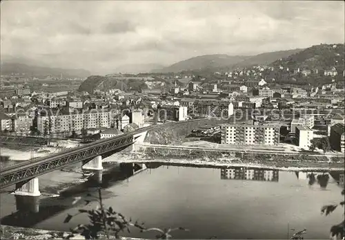 Usti nad Labem Brueckenpartie Kat. Usti nad Labem