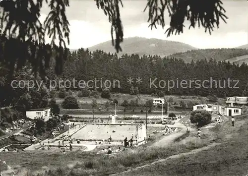 Breitenbach St Kilian Schwimmbad / Sankt Kilian /Hildburghausen LKR