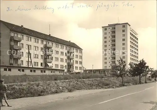 Sangerhausen Suedharz Hochhaus Kat. Sangerhausen