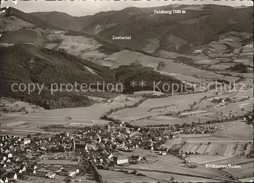 Kirchzarten Zastlertal Feldberg Fliegeraufnahme Kat. Kirchzarten