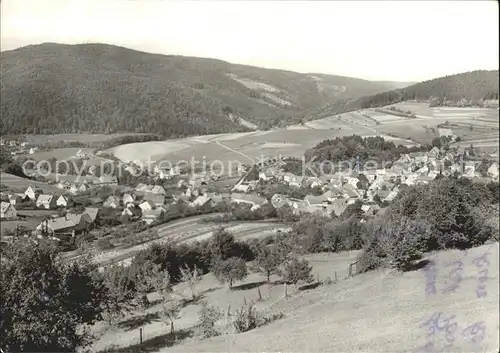 Struth Helmershof mit Buergerwald und Kronstein Kat. Floh Seligenthal