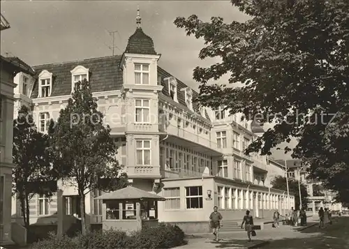 Ahlbeck Ostseebad Erholungsheim Bernhard Goering Kat. Heringsdorf Insel Usedom