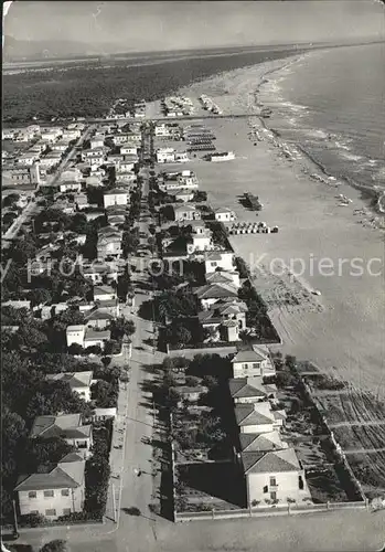 Grosseto Toscana Fliegeraufnahme Marina Strand Kat. 