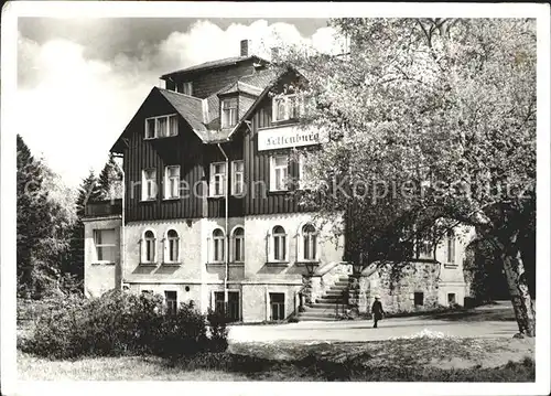 Baerenfels Erzgebirge HO Hotel Felsenburg Kat. Altenberg