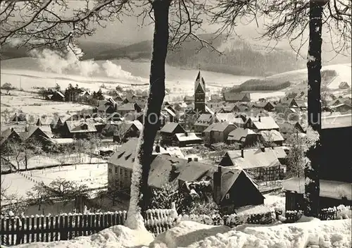 Siedlinghausen im Winter Kat. Winterberg