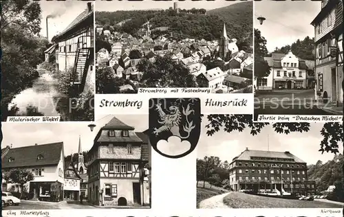 Stromberg Hunsrueck Fusenburg Deutscher Michel Kurhaus Kat. Stromberg