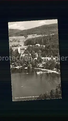 Titisee Fliegeraufnahme Kat. Titisee Neustadt