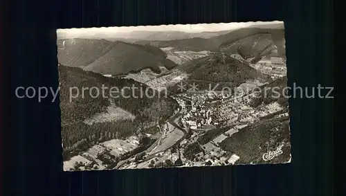 Wolfach Fliegeraufnahme Kat. Wolfach Schwarzwald