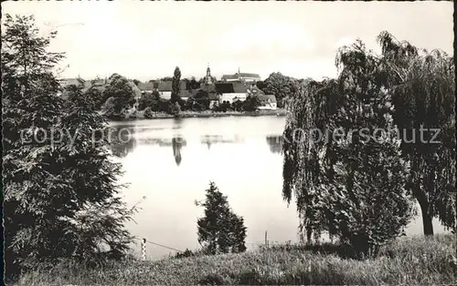 Herzberg Harz Jues-See mit Schloss / Herzberg am Harz /Osterode Harz LKR