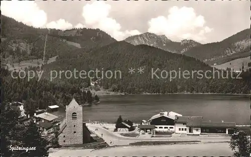 Spitzingsee mt Stuempfing und Bodenschneid Kat. Schliersee