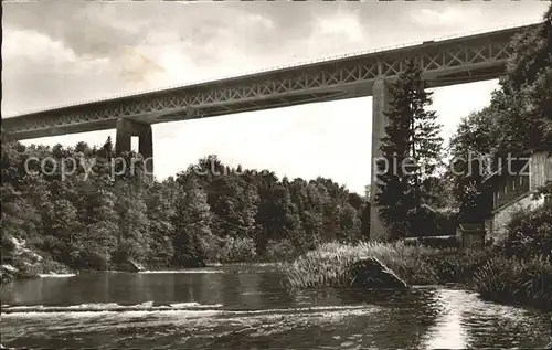 Weyarn Neue Mangfallbruecke Autobahnbruecke Muenchen Salzburg Kat. Weyarn