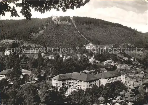 Wildbad Schwarzwald mit Sommerberg Kat. Bad Wildbad