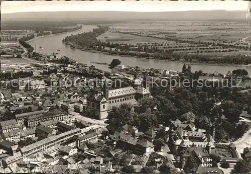 Speyer Rhein Fliegeraufnahme Kat. Speyer