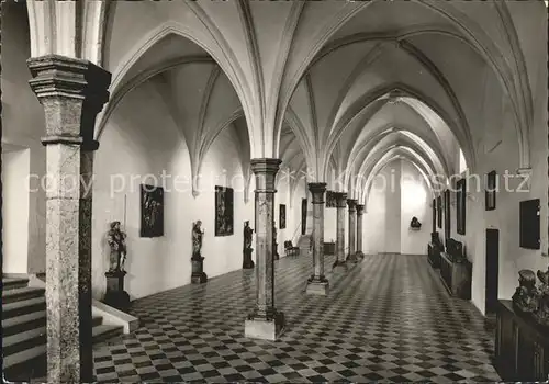 Berchtesgaden Schloss Fruehgotische Halle Kat. Berchtesgaden