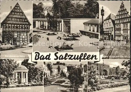 Bad Salzuflen Buergermeisterhaus  Kat. Bad Salzuflen
