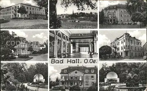 Bad Hall Oberoesterreich Brunnen Kurhaus Kat. Bad Hall