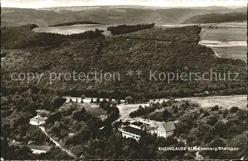 Presberg Rheingau Gaststaette Rheingauer Alp Kat. Ruedesheim am Rhein