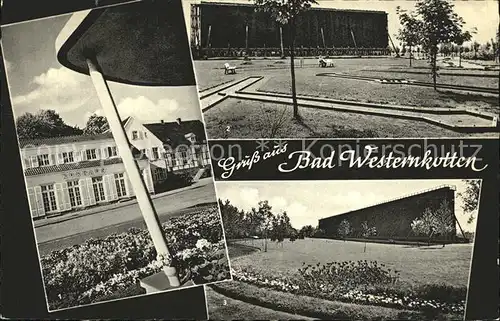 Bad Westernkotten Mini  Golf Kurhaus Kat. Erwitte