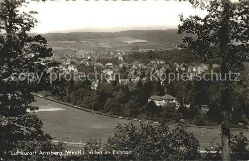 Arnsberg Westfalen Villen im Eichholz / Arnsberg /Hochsauerlandkreis LKR