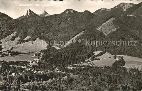 Kreuth Bad Berge Dorf Kat. Kreuth