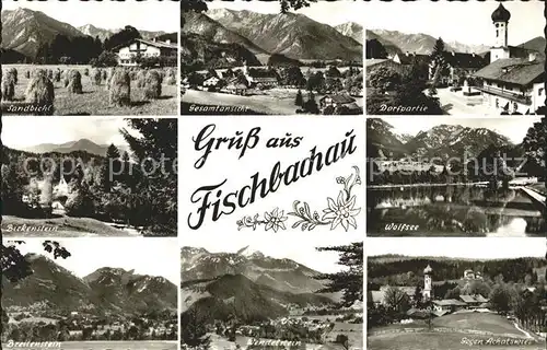 Fischbachau Dorfpartie Sandbichl Birkenstein Kat. Fischbachau