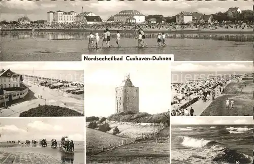 Cuxhaven Nordseebad Strand Kat. Cuxhaven