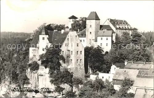 Hohnstein Saechsische Schweiz Burg Kat. Hohnstein