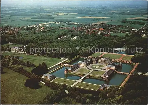 Nordkirchen Schloss Fliegeraufnahme Kat. Nordkirchen
