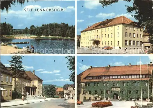 Seifhennersdorf Filmtheater Rathaus Waldbad Silberteich Kat. Seifhennersdorf