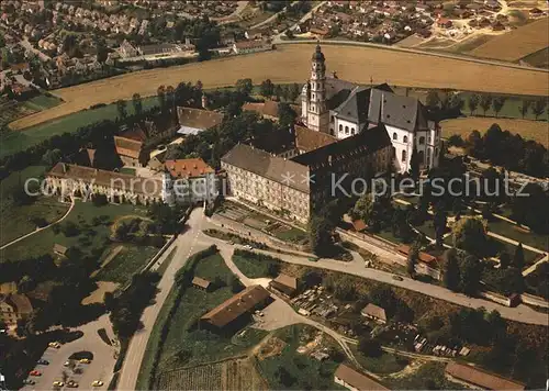 Neresheim Fliegeraufnahme Abtei Kat. Neresheim