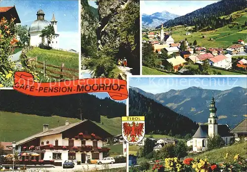 Oberau Tirol Cafe Pension Moorhof Kat. Wildschoenau