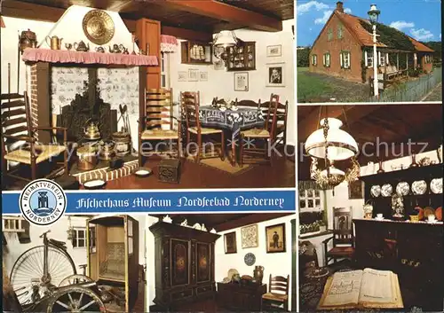 Norderney Nordseebad Fischerhaus Museum  Kat. Norderney