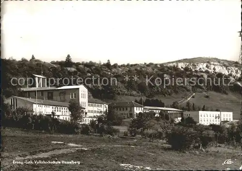 Hesselberg Gunzenhausen Evangelisch- Lutheranische Volkshochschule / Gunzenhausen /Weissenburg-Gunzenhausen LKR