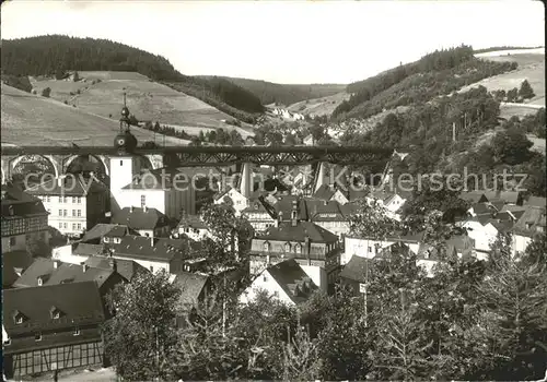 Ludwigsstadt Stadt Bruecke Kat. Ludwigsstadt