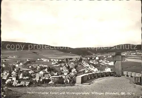 Willingen Sauerland Stadtansicht Kat. Willingen (Upland)